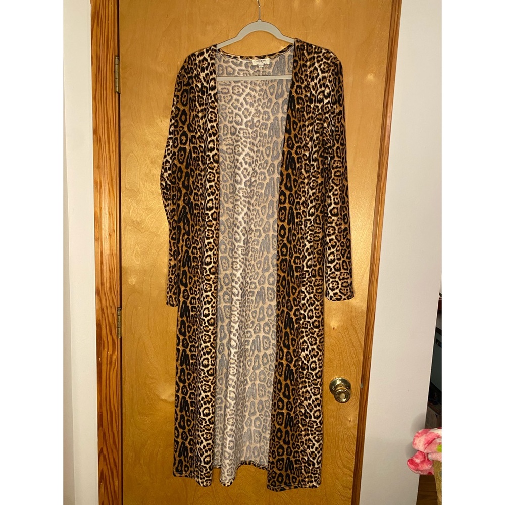 Umgee Cheetah Print Cardigan
